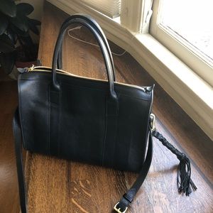 LOTUFF #9 satchel bag $940 sold out dark navy